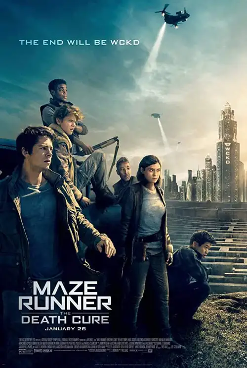maze runner 3 the death cure 2018