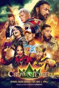 wwe crown jewel ppv 4th november 2023